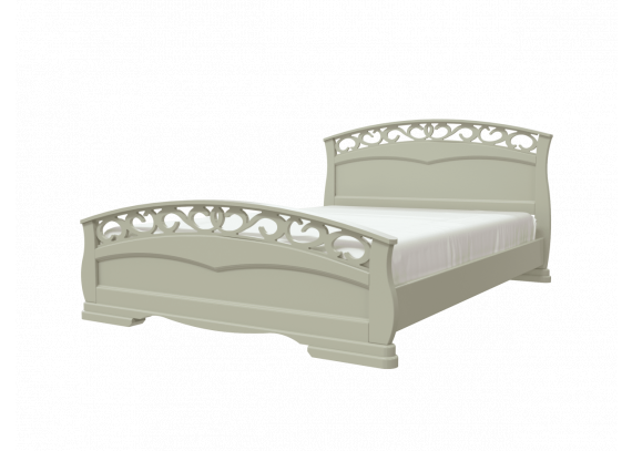 Кровать Грация-1 1,2м Фисташка