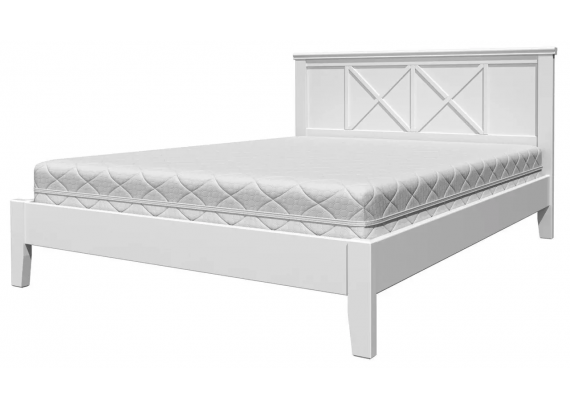Кровать Грация-2 1,6м Белый античный
