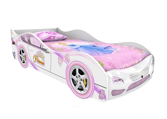 Кровать-машинка Принцесса Престиж