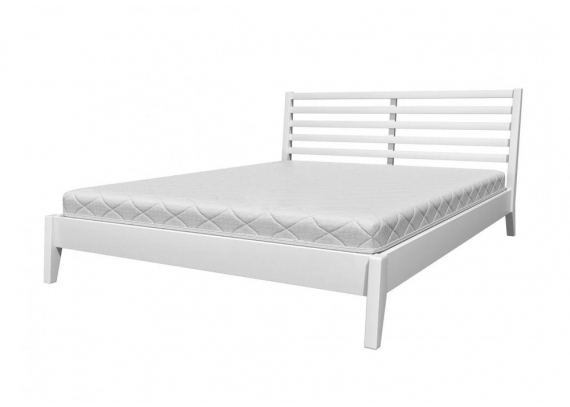 Кровать Камила 1,4м Белый античный