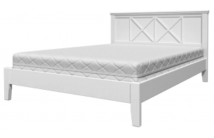 Кровать Грация-2 1,4м белый античный