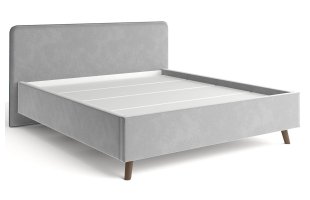 Кровать Ванесса 1,8м светло-серый Столлайн