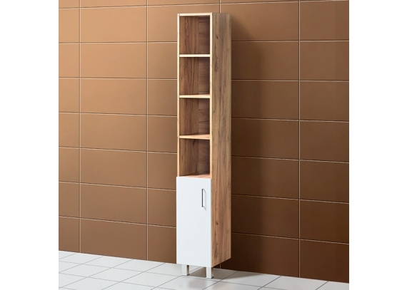 Шкаф для ванной «Акваль Лофт» 30 см. В2.5.03.3.0.1